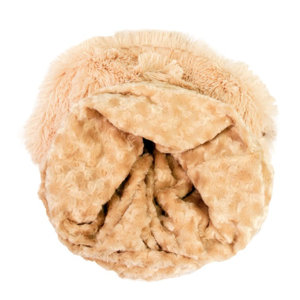 Mintz Camel Rose Bude and Camel Shag Dog Pouch