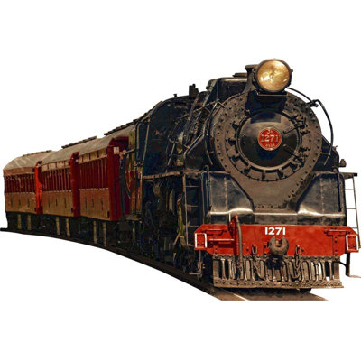 Vintage Train Decor