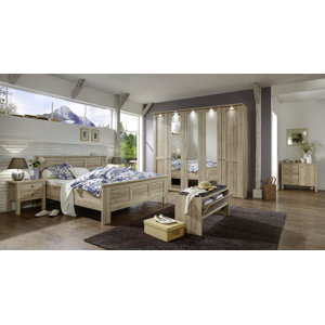 Anpassbares Schlafzimmer-Set Bergamo, 180 x 200 ..