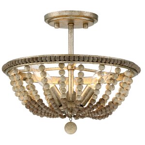 Harding 3-Light Semi Flush Mount