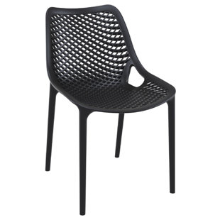 Black Wire Mesh Patio Chairs Wayfair Quickview Dark Gray