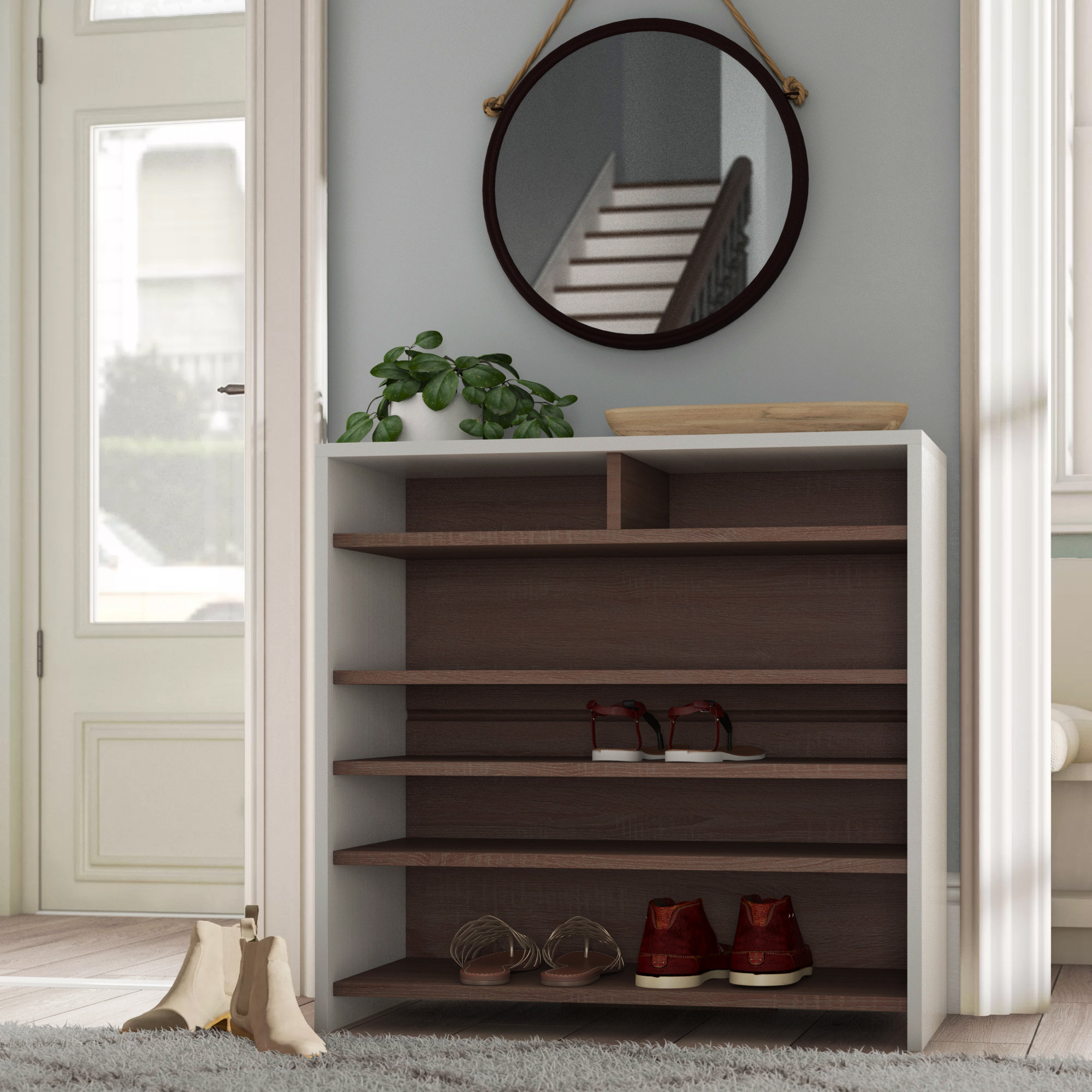 Rebrilliant Shoe Rack Reviews Wayfair