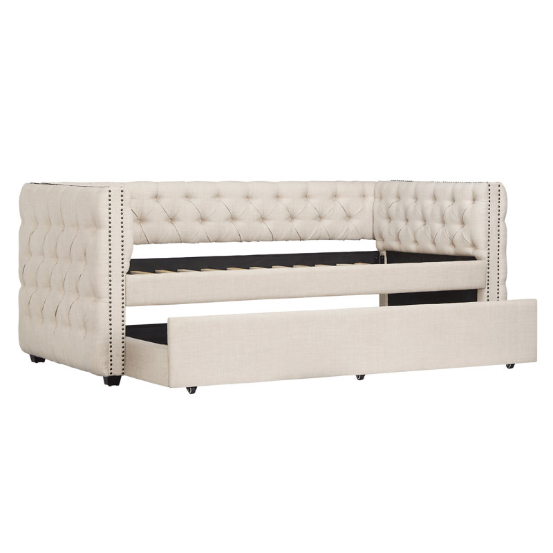 House of Hampton Ghislain Daybed with Trundle & Reviews Wayfair