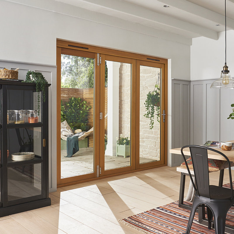 Jeld Wen Kinsley Folding Wood 3 Panel Ready to Install ...