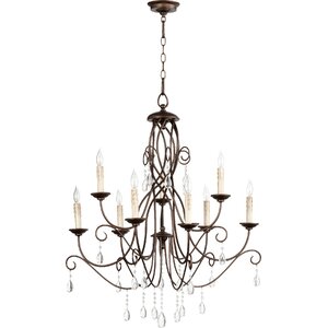 Cilia 9-Light Candle-Style Chandelier