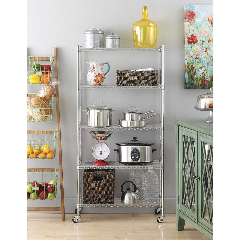 Whitmor Inc Supreme 60 5 Shelf Shelving Unit Reviews Wayfair