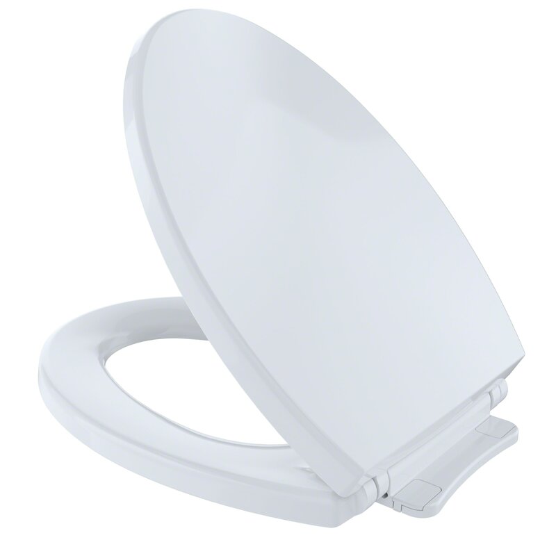 Toto Soft Close Elongated Toilet Seat & Reviews | Wayfair