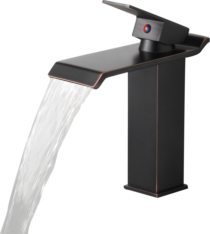 Bathroom Waterfall Faucet elite single handle bathroom waterfall faucet & reviews | wayfair Bathroom Waterfall Faucet elite single handle bathroom waterfall faucet & reviews | wayfair
