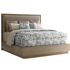 Shadow Play Upholstered Panel Bed by Lexington