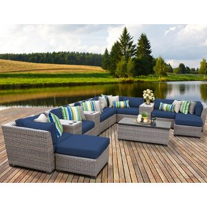 Florence 14 Piece Sectional Set with Cushions