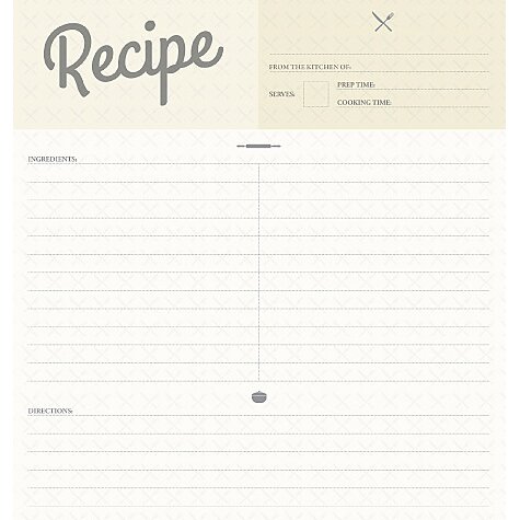 Wallies Recipe Card Dry Erase Wall Mural | Wayfair