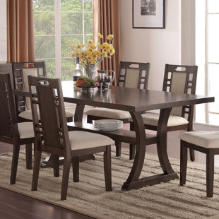 Rubber Wood Dining Table Wayfair Wick Somerset Rubber Wood Dining Table
