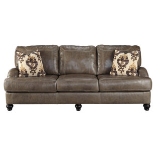 Charles Of London Dark Wood Sofas You Ll Love Wayfair Mcdonald Leather Sofa