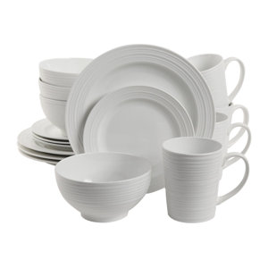 Colleen 16 Piece Dinnerware Set, Service for 4