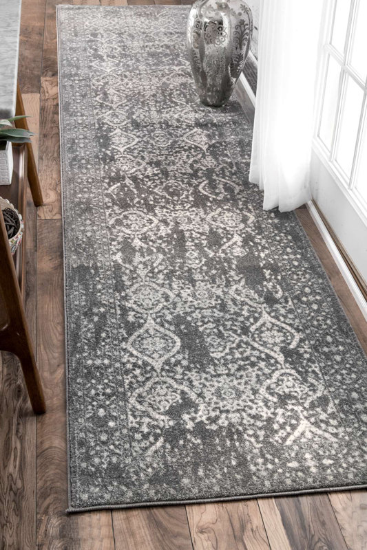 Charlton Home Dorothea Gray Area Rug & Reviews Wayfair.ca