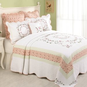 Olenik Cottage Cotton Bedspread