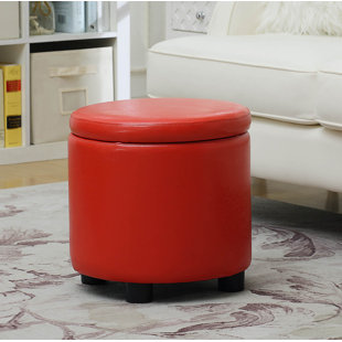 Red Ottomans Poufs You Ll Love Wayfair Quickview