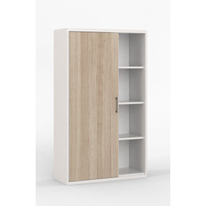 Drehtürenschrank Porto, 161 cm H x 96 cm B x 35..