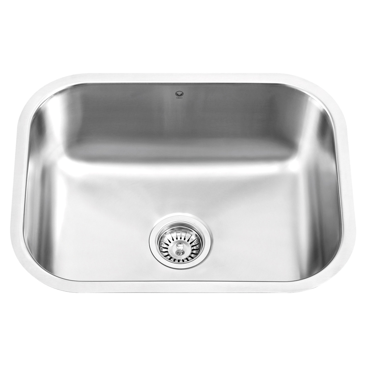 23 inch undermount single bowl 18 gauge stainless steel kitchen sink - Stainless Steel Kitchen Sink Gauge 23 inch undermount single bowl 18 gauge stainless steel kitchen sink - Stainless Steel Kitchen Sink Gauge