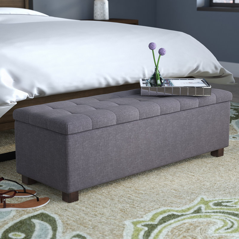 Kareem Upholstered Storage Bench