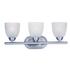 Hayden 3-Light Frosted Vanity Light