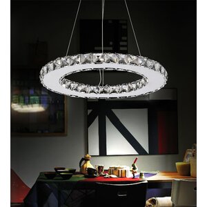 Ring 15-Light Crystal Chandelier