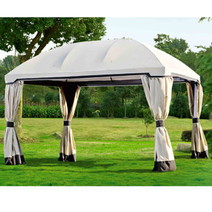 Outdoor Hard Top Gazebo Wayfair Replacement Canopy For 10 W X 13 D Pomeroy Domed Top Gazebo