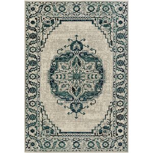 Puran Blue Area Rug