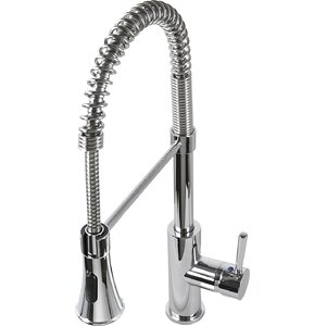 Single Handle Deck Mounted Standard Kitchen Sink Faucet with Pull Down Spray