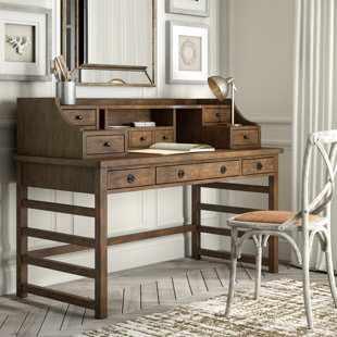 Chelsea Home Solid Wood Secretary Desk Wayfair