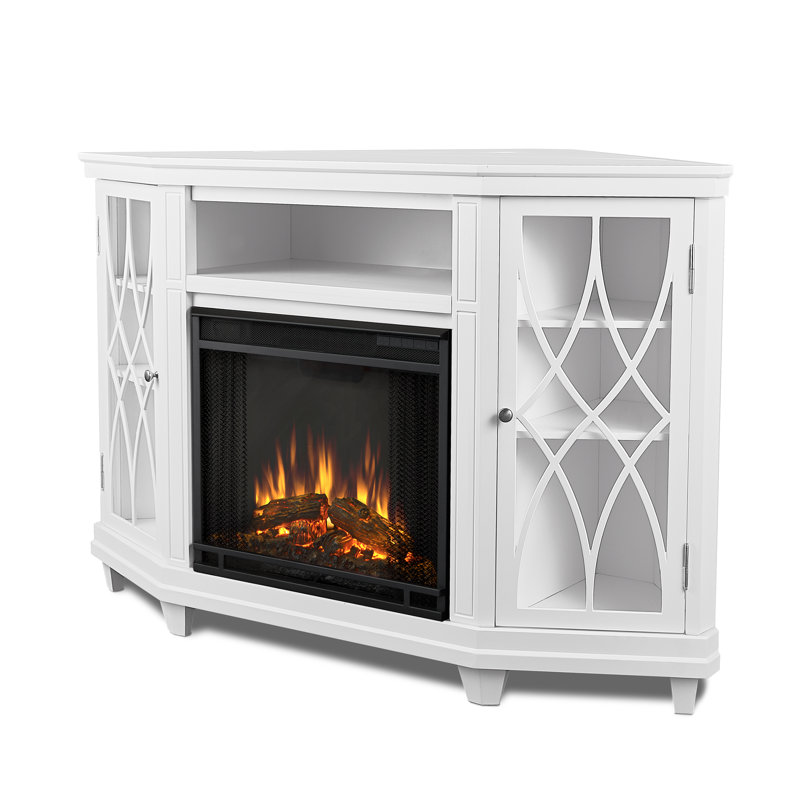 Real Flame Lynette Corner Electric Fireplace TV Stand ...