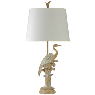 Beach Themed Lamps Wayfair Hookton Bird Of The Beach 36 Table Lamp