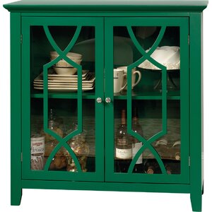 Black Mesa Display Accent Cabinet