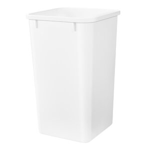 Plastic 6.75 Gallon Trash Can