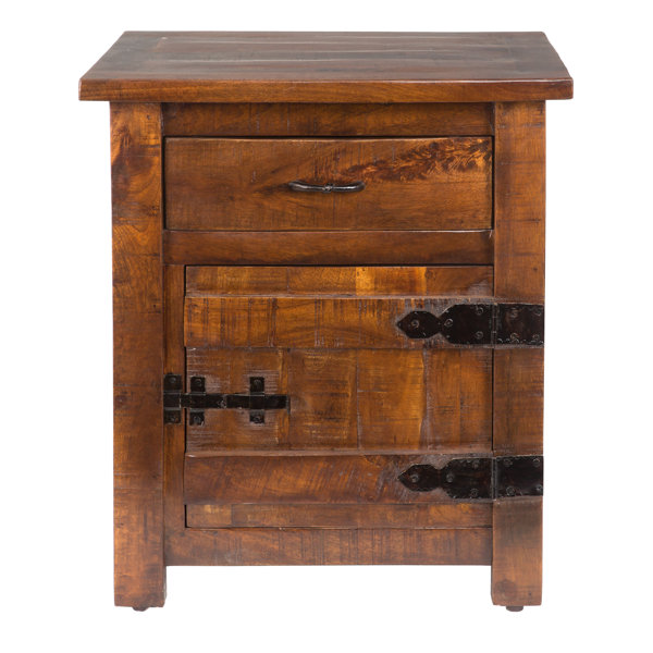 Bloomsbury Market Aden Mango Wood End Table Reviews Wayfair