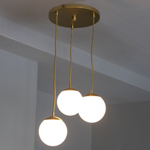 3 Light Globe Pendants You Ll Love Wayfair Eveleth 3 Light Globe Pendant