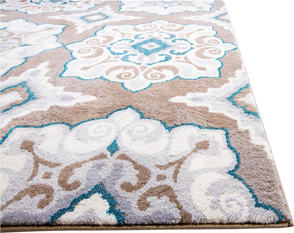 Andover Mills Natural Cerulean Blue Taupe Area Rug Reviews Wayfair Natural Cerulean Blue Taupe Area Rug