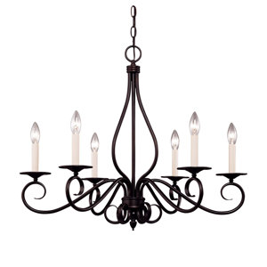 Bryce 6-Light Candle-Style Chandelier