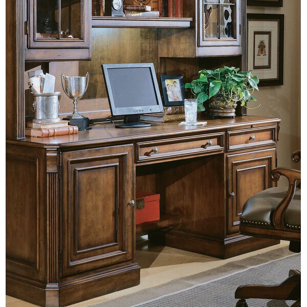 Hooker Furniture Brookhaven Credenza Desk & Reviews | Wayfair