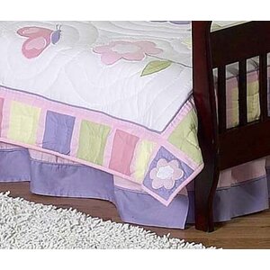 Butterfly Toddler Bed Skirt