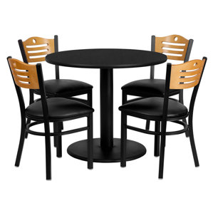 Santosh 5 Piece Dining Set by Red Barrel Studio