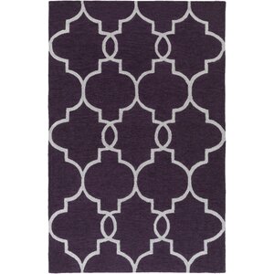 Holden Mattie Purple/Ivory Area Rug