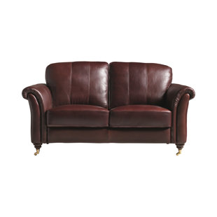 Tan Leather Sofa 2 Seater Wayfair Co Uk Nightsbridge Leather 2 Seater Sofa
