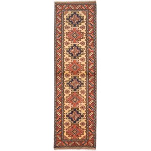 One-of-a-Kind Finest Kargahi Hand-Knotted Brown/Yellow Area Rug