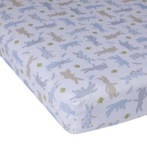 Peter Rabbit Fitted Crib Sheet