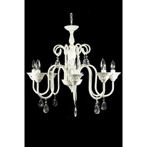 8-Light Candle-Style Chandelier