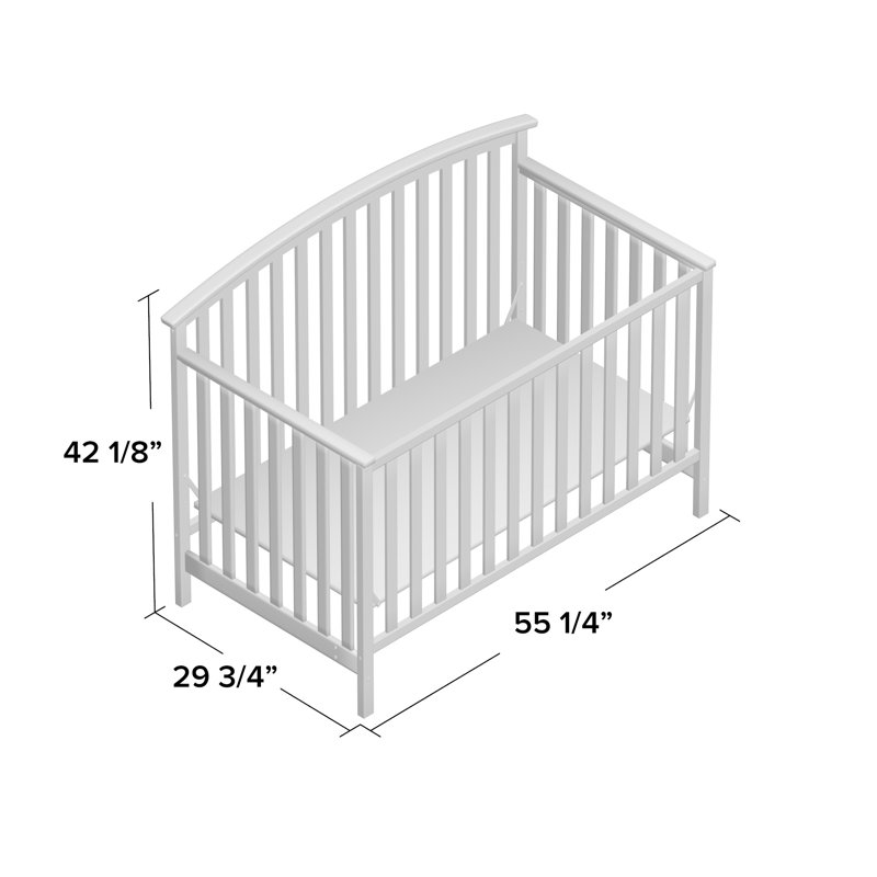 Graco Freeport 4in1 Convertible Crib & Reviews Wayfair