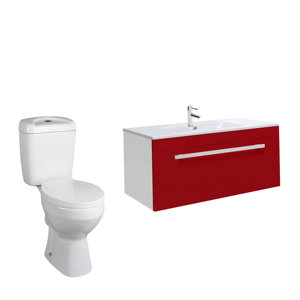 Premier 59 cm Wandmontierter Waschtisch mit Arma..