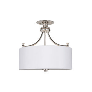 Metropolitan 3-Light Semi-Flush Mount