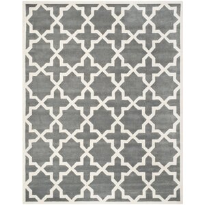 Wilkin Dark Grey/Ivory Rug